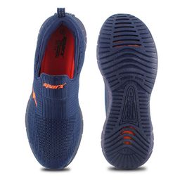 Sparx Men Navy Blue Textile Walking Non-Marking Shoes image 4