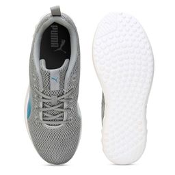 Puma Men Grey Mesh Dwane Running Shoes image 4