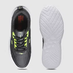ASIAN Men Black Mesh Running Non-Marking Shoes image 5