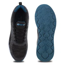 Sparx Men Black Mesh Running Non-Marking Shoes image 3