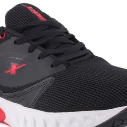 Sparx Men Black Mesh Running Non-Marking Shoes image 2
