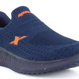 Sparx Men Navy Blue Textile Walking Non-Marking Shoes image 5