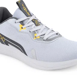 Campus Men Grey Mesh Running Shoes image 5