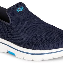 JQR Men PANTHOR Navy Blue Panthor Mesh Air Cooled Memory Foam Running Shoes image 3