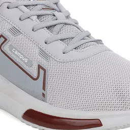 Campus Men Grey Mesh Running Shoes image 3