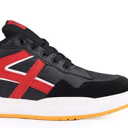Bxxy Men Textile High-Top Running Non-Marking Flyknit Shoes image 3