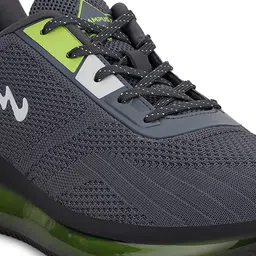 Campus Men Grey Mesh Running Marking Shoes image 2
