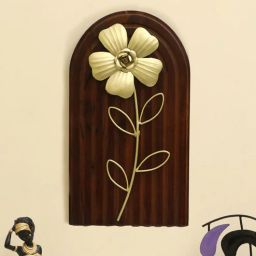 vedas Leo Leaf Wall Decor on Wood-picture-31