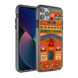 DailyObjects Orange Colored & Red Printed Sirf Tum Truckback iPhone 11 Pro Phone Case-43