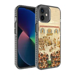 DailyObjects Off White & Red Printed Royal Decree  iPhone 12 Phone Case-23