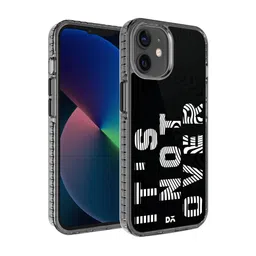 DailyObjects Black Printed IT'S NOT OVER iPhone 12 Phone Case-53