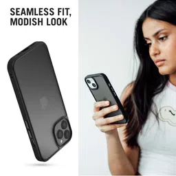 DailyObjects Transparent Solid iPhone 12 Phone Case image 3