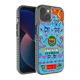 DailyObjects Blue & Orange Desh Premi Truckback iPhone 13 Stride 2.0-19