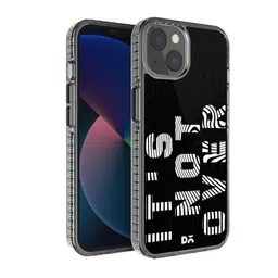 DailyObjects Black Printed iPhone 13 Back Case-30