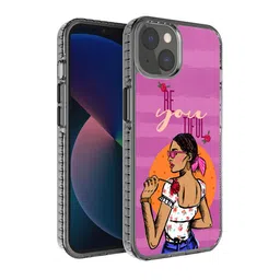 DailyObjects Purple Be You Tiful Printed Stride 2.0 iPhone 13 Case Cover-28