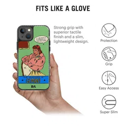 DailyObjects Quirky Printed iPhone 14 Super Slim Back Case image 2