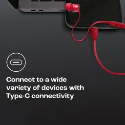JBL Red Tune 310C Wired Hi-Res Audio Digital to Analog Headphones image 2