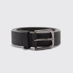 boohooMAN Textured Belt-image-35