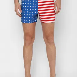 AMERICAN EAGLE OUTFITTERS Men Blue & Red Printed Boxers-picture-26