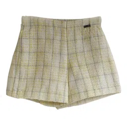 One Friday Girls Checked Regular Shorts-image-21