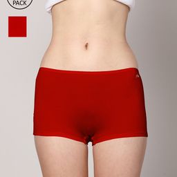 Ashleyandalvis Women Pack of 1 Anti-Bacterial Anti Odour Modal Boyshort AA-BS-SR-image-87