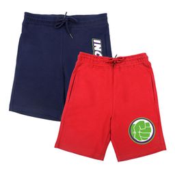 Marvel by Wear Your Mind Boys Pack Of 2 Hulk Shorts-image-11
