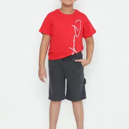 HERE&NOW Boys Mid-Rise Denim Shorts-picture-32