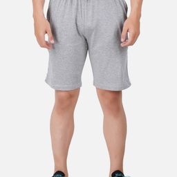 PRIDE APPAREL Men Cotton Grey Solid Outdoor Shorts-image-62