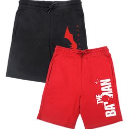 DC by Wear Your Mind Boys Pack of 2 Printed Batman Outdoor Shorts-44