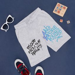 Pantaloons Junior Boys Typography Printed Cotton Shorts-image-41