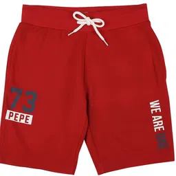 Pepe Jeans Boys Red Printed Shorts-picture-44