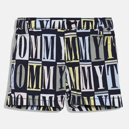 Tommy Hilfiger Boys Striped Printed Shorts-4