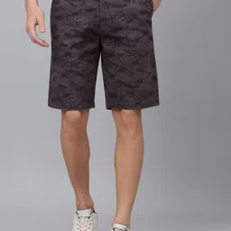Cantabil Men Camouflage Printed Shorts-image-87