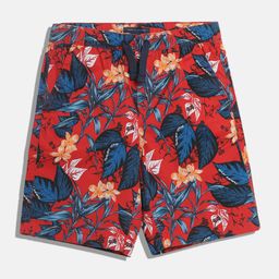 Tommy Hilfiger Boys Floral Printed Regular Cotton Shorts-image-30
