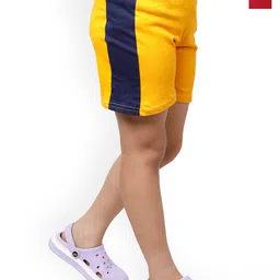 BAESD Girls Pack Of 2 Pure Cotton Regular Shorts-picture-12