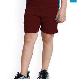BAESD Boys Pack Of 2 High-Rise Pure Cotton Regular Shorts-picture-29
