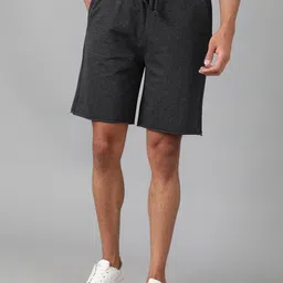Kotty Dark Grey Men Low-Rise Shorts-image-18