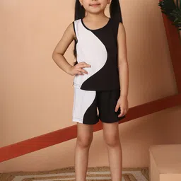 MINI & MING Girls Pure Cotton Top with Shorts-image-47
