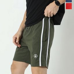 ARDEUR Men Pack Of 3 Cotton Sports Shorts-image-25