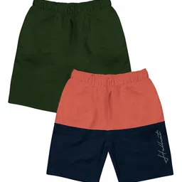 HELLCAT Girls Pack Of 2 Printed Cotton Shorts-image-78