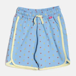 DIXCY SCOTT Slimz Girls Printed Outdoor Shorts-image-75