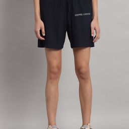 GRIFFEL Women High-Rise Cotton Sports Shorts-image-66