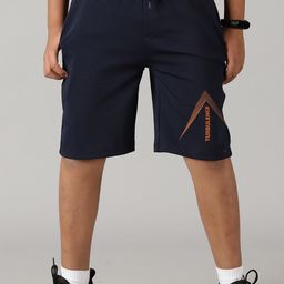 KiddoPanti Boys Typography Printed Sports Shorts-picture-4