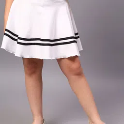 BAESD Girls Mid-Rise Above Knee-Length Skorts-image-97