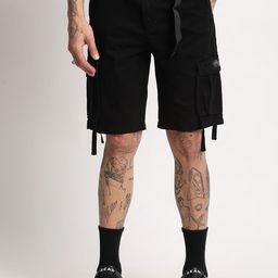 THE BEAR HOUSE Men Mid-Rise Cargo Shorts-image-55