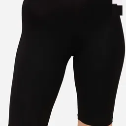 Soie Women Pack Of 2 Skinny Fit Mid-Rise Cycling Sports Shorts-image-98