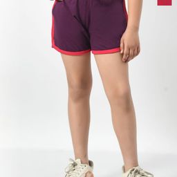 BAESD Girls Pack Of 2 High-Rise Cotton Hot Pants-image-94