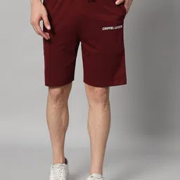 GRIFFEL Men High Rise Cotton Shorts-image-84