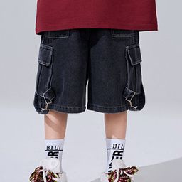 LULU & SKY Unisex Kids High-Rise Shorts-image-48