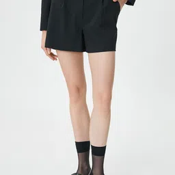 Koton Women High-Rise Shorts-image-57